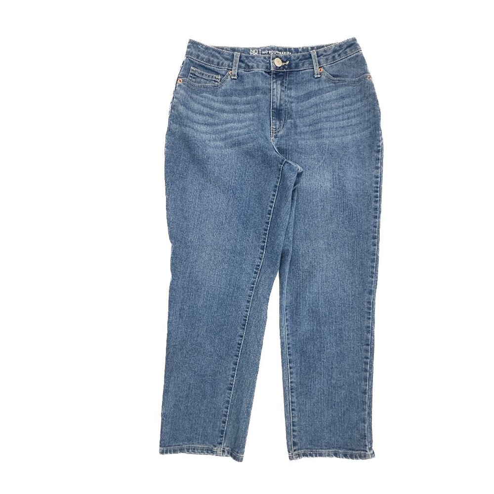 No Boundaries‎ Boyfriend Women's size 9 Dark Wash Blue Denim Jeans